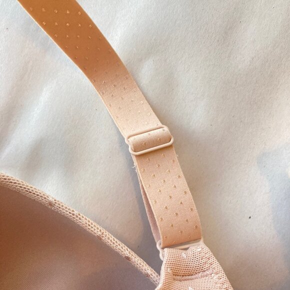 Wacoal Bra 36DDD Rose Dust Back Appeal Front Close T Shirt Underwire - Picture 7 of 9